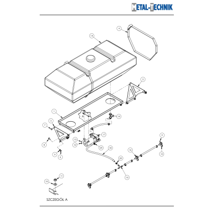 Części zamienne - Odmiatarka OD